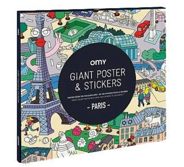 Poster Stickers - Paris-OMY Outlet