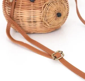 Panier Ourson En Rotin-MERI MERI Cheap