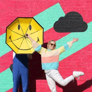 Parapluie Smiley-SUCK UK Sale