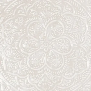 Plateau Berbere O 45 Cm - Blanc-RYON DISTRIBUTION Cheap