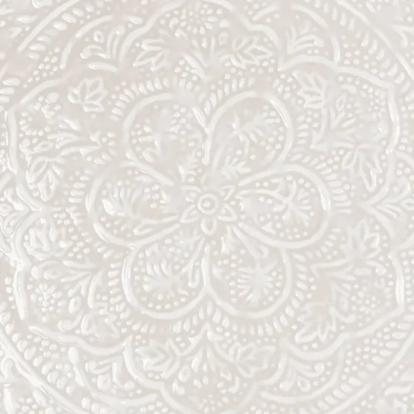 Plateau Berbere O 45 Cm - Blanc-RYON DISTRIBUTION Cheap
