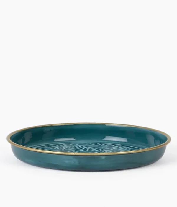 Plateau Berbere O 60 Cm - Kaki-RYON DISTRIBUTION Cheap
