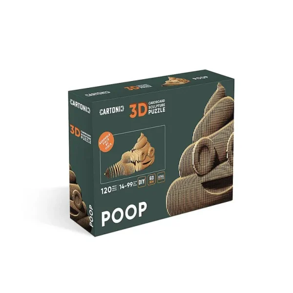 Puzzle 3D Carton - Poop-CARTONIC Discount