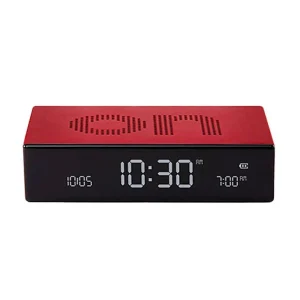 Reveil Flip Premium - Rouge-LEXON Best Sale