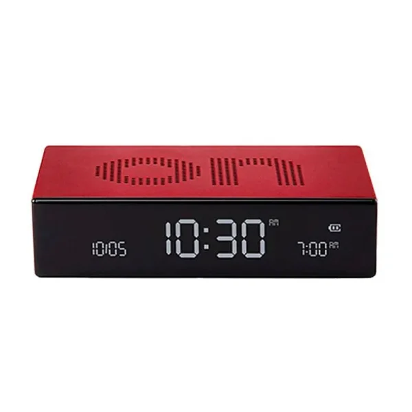 Reveil Flip Premium - Rouge-LEXON Best Sale