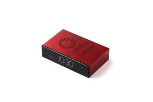 Reveil Flip Premium - Rouge-LEXON Best Sale