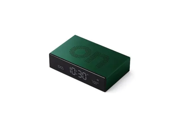 Reveil Flip Premium - Vert Fonce-LEXON New