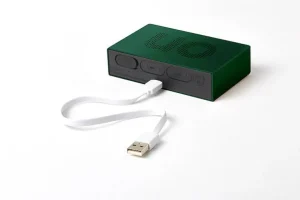 Reveil Flip Premium - Vert Fonce-LEXON New