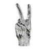 Sculpture Symbole Main - Peace Silver-BITTEN Cheap