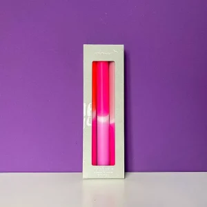 Set De 3 Bougies Dip Dye Neon - Adorable-PINK STORIES Clearance