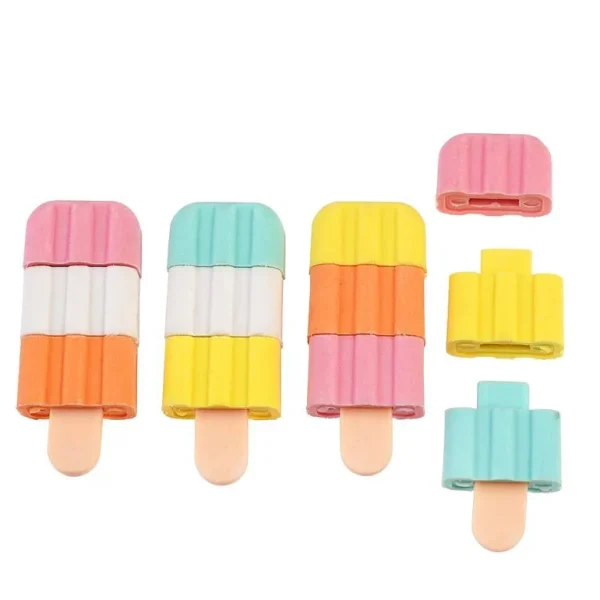 Set De 4 Gommes Glaces-REX Store
