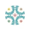 Set De Table Rosace Bleu-PODEVACHE Online