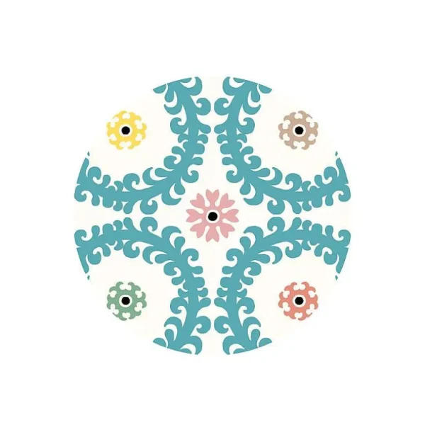 Set De Table Rosace Bleu-PODEVACHE Online