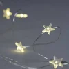 Guirlande Lumineuse 40 Leds Star Fil Argent-SIRIUS Shop