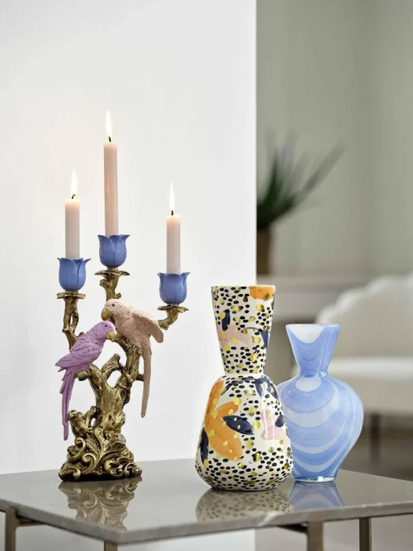 Vase Colore A Pois H.28 Cm-COZY LIVING Outlet