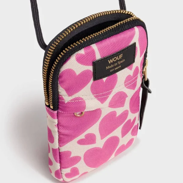 Porte Telephone - Pink Love-WOUF Clearance